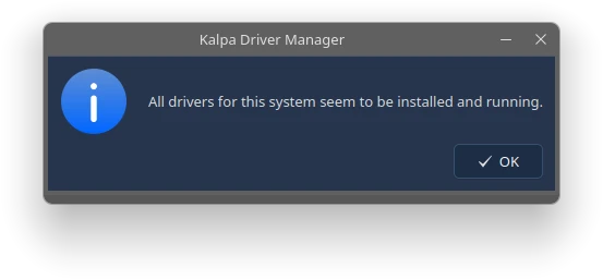 All drivers operational