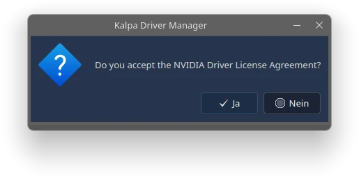 Accept NVIDIA License
