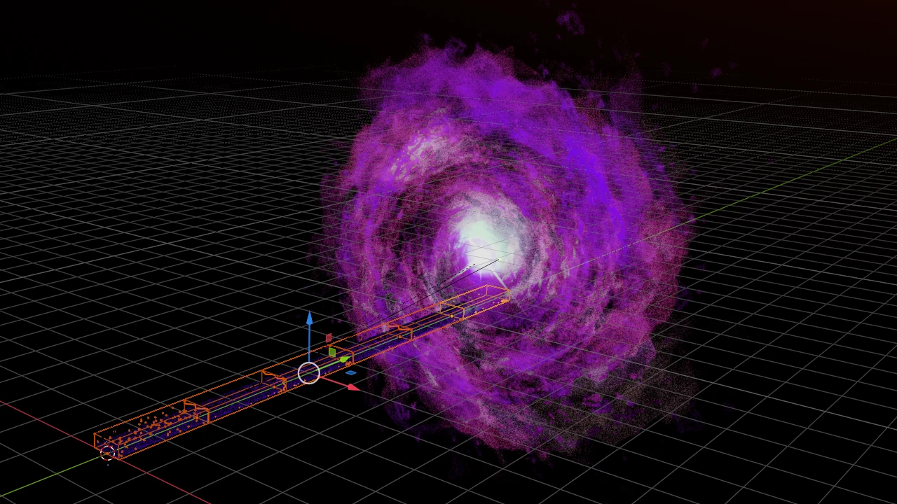 Seitenansicht in Blender