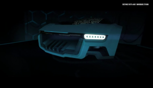 Distance Car close up
