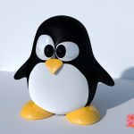 Mini Tux with blender in cycöes