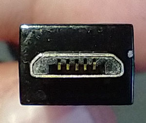 Mini USB Anschluss